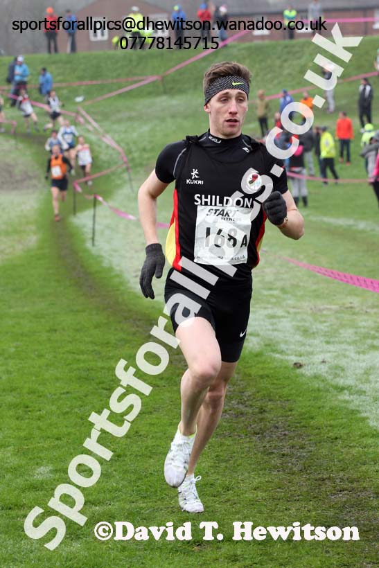 Senior men, Durham Cathedral Cross Country Relays. Photo: David T. Hewitson/Sports for All Pics